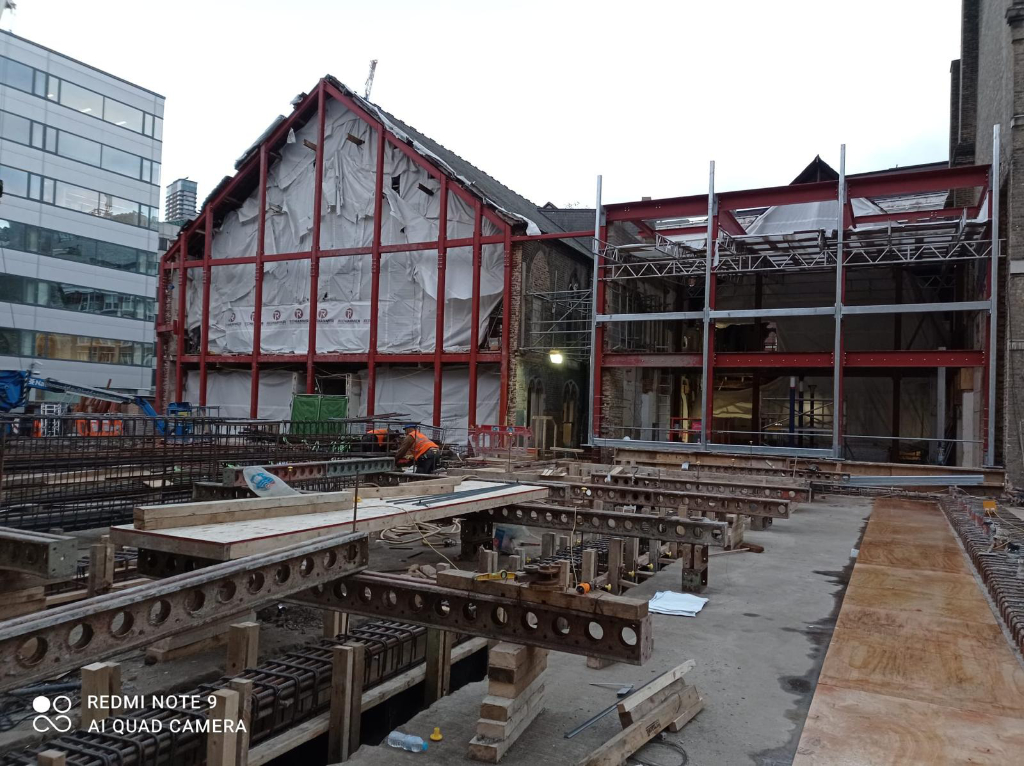 Industrial steel pipe fabrication